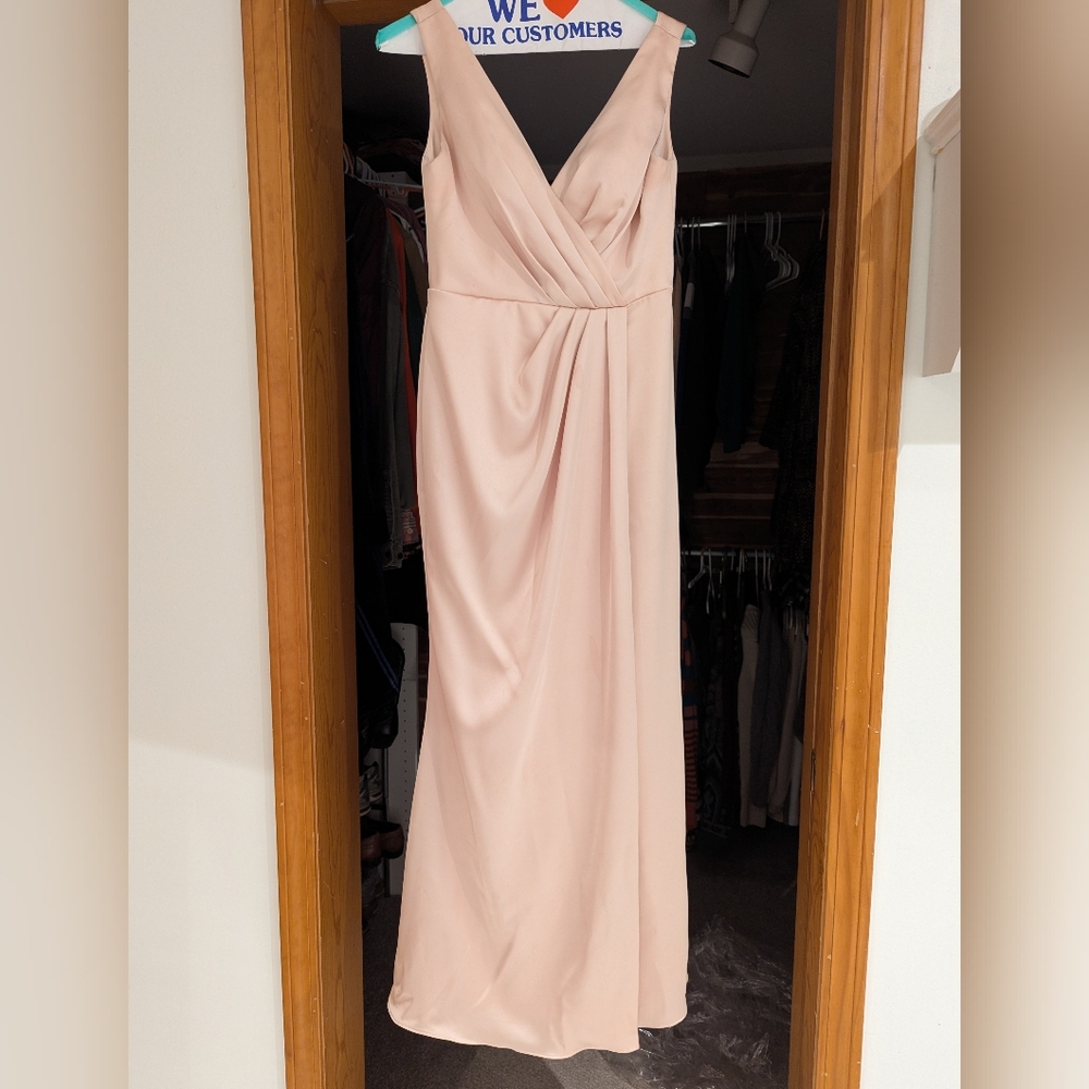 Blush Bridesmaid Dress